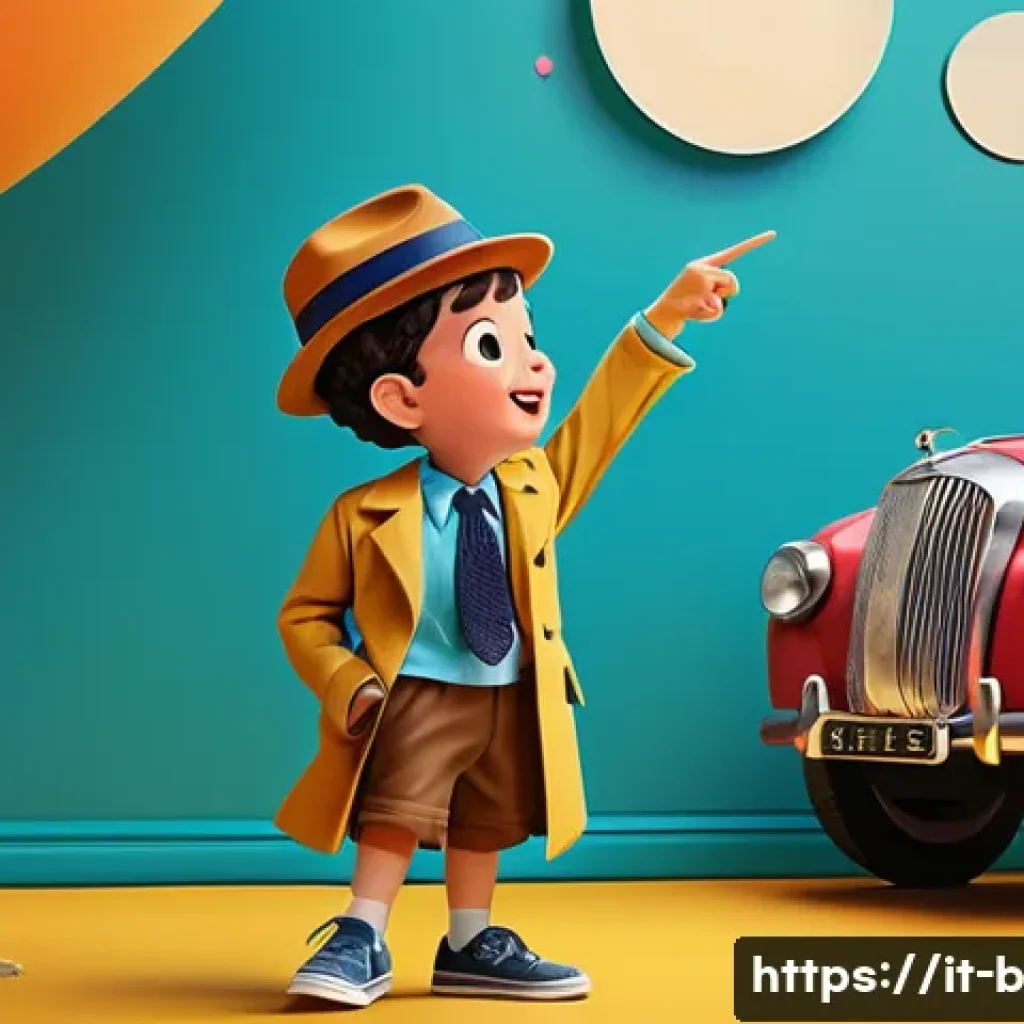 엉덩이탐정 밈 인기 사례 - **Prompt:** A whimsical, brightly colored illustration of Detective Culetto, a cheerful cartoon char...