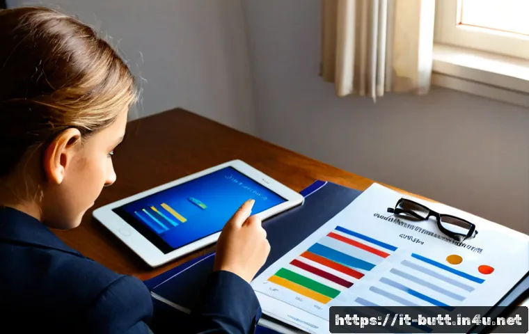 엉덩이탐정 타이틀별 수익 - Photorealistic Italian publishing analyst reviewing colorful children’s mystery book sales on a tidy...
